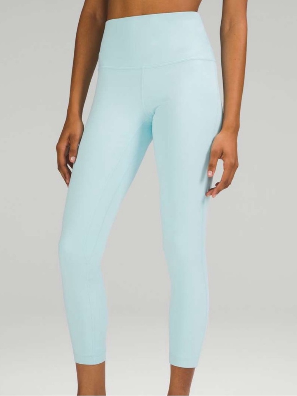 Lululemon Align High-Rise Pant 25" Blue Legging Size 6 Athleisure Lounge Workout